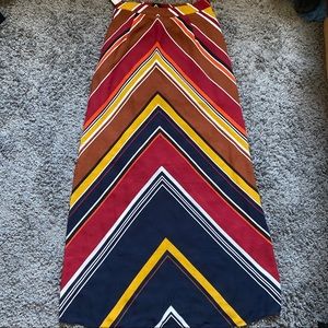 NWT striped maxi skirt